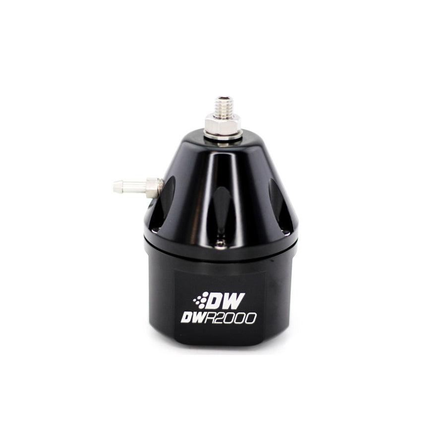 Deatschwerks DWR2000 Adjustable fuel pressure regulator - Black - 6-2000-FRB