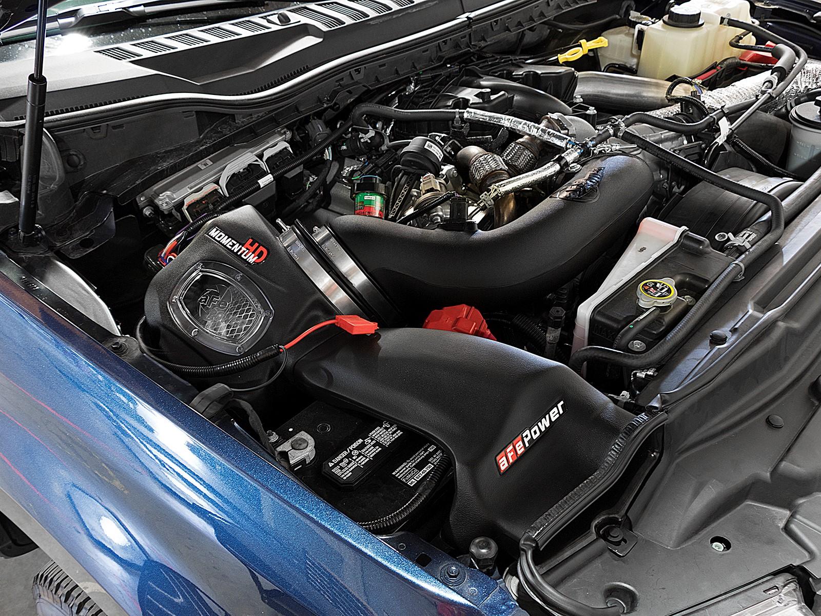 AFE Momentum HD Cold Air Intake System w/ Pro DRY S Media (2017-2019 F-250 Super Duty, F-350 Super Duty, F-450 Super Duty, F-550 Super Duty) - 51-73006