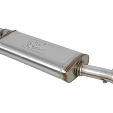 AFE Rebel Series 2-1/2 IN 409 Stainless Steel Cat-Back Exhaust System w/Black Tip (2007-2018 Wrangler JK, Wrangler, Wrangler) - 49-48054-B