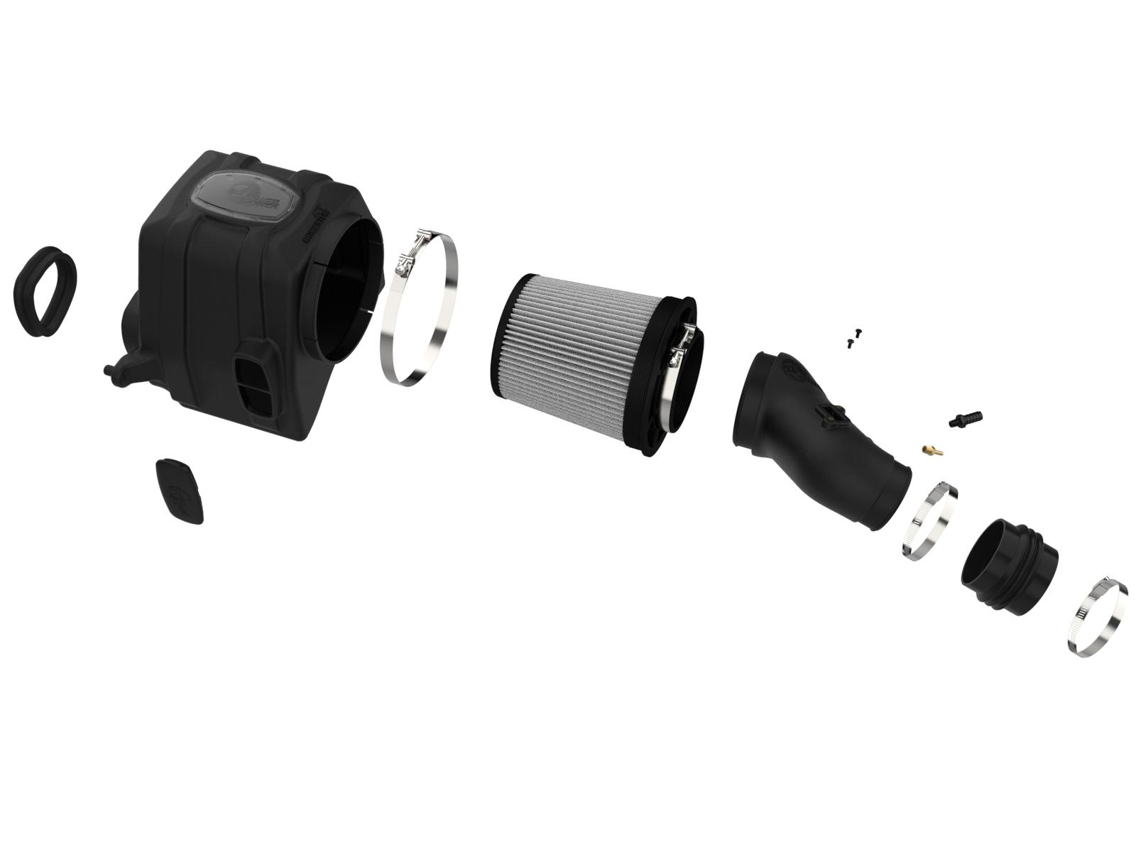 AFE Momentum GT Cold Air Intake System w/ Pro DRY S Filter (2007-2021 Tundra) - 50-70114D