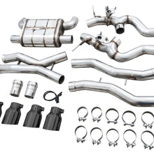 AWE SwitchPath  Catback Exhaust - Diamond Black Tips  (2021+ BMW G8X M3 / M4) - 3025-42480