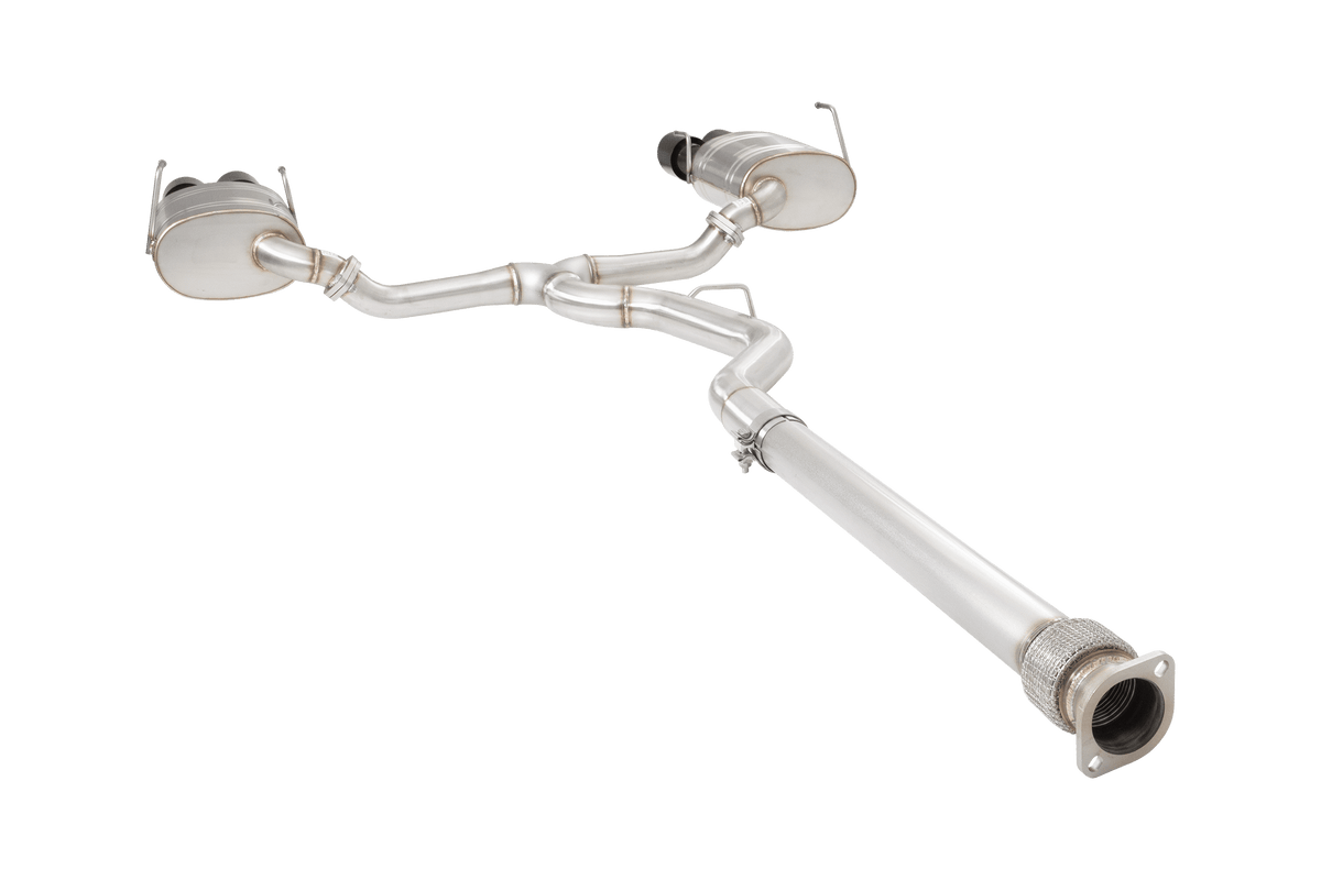 XForce Subaru WRX VB Cat Back Exhaust System with Black Tips - ESSW29BKCS
