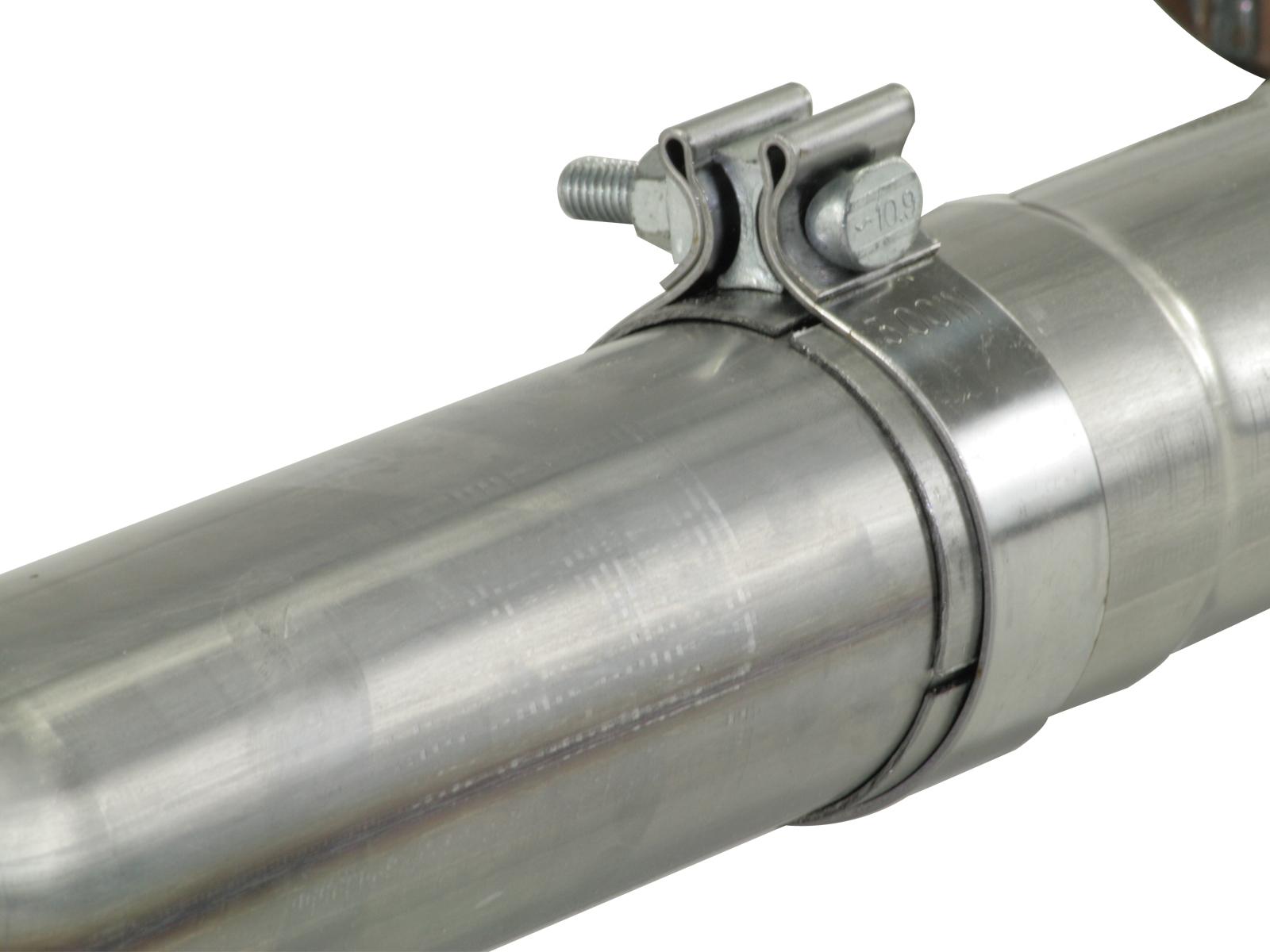 AFE MACH Force-Xp 3 IN 409 Stainless Steel Cat-Back Exhaust System (2011-2014 F-150, F-150) - 49-43033