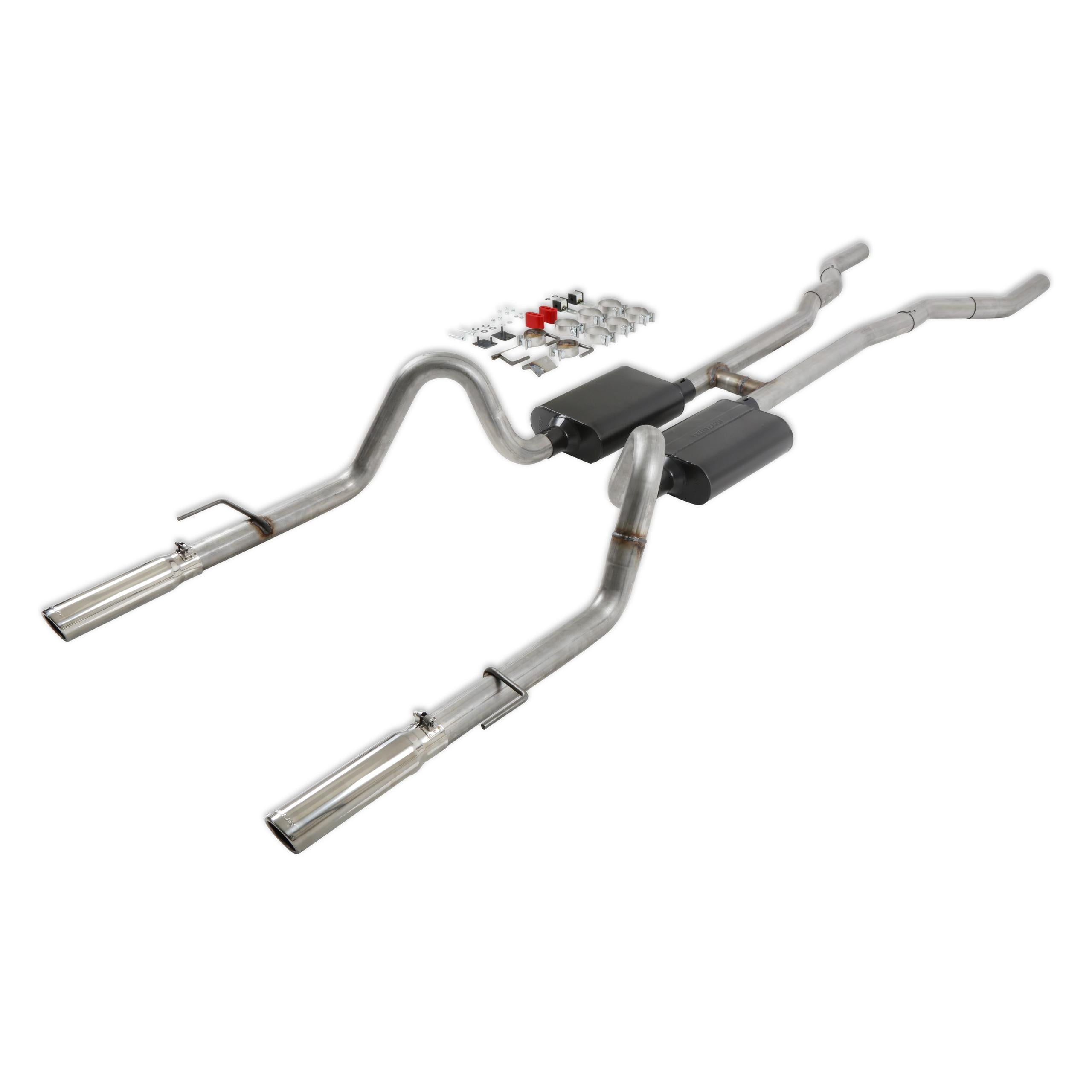 Flowmaster Header-back System - Dual Rear Exit - American Thunder - Aggressive Sound