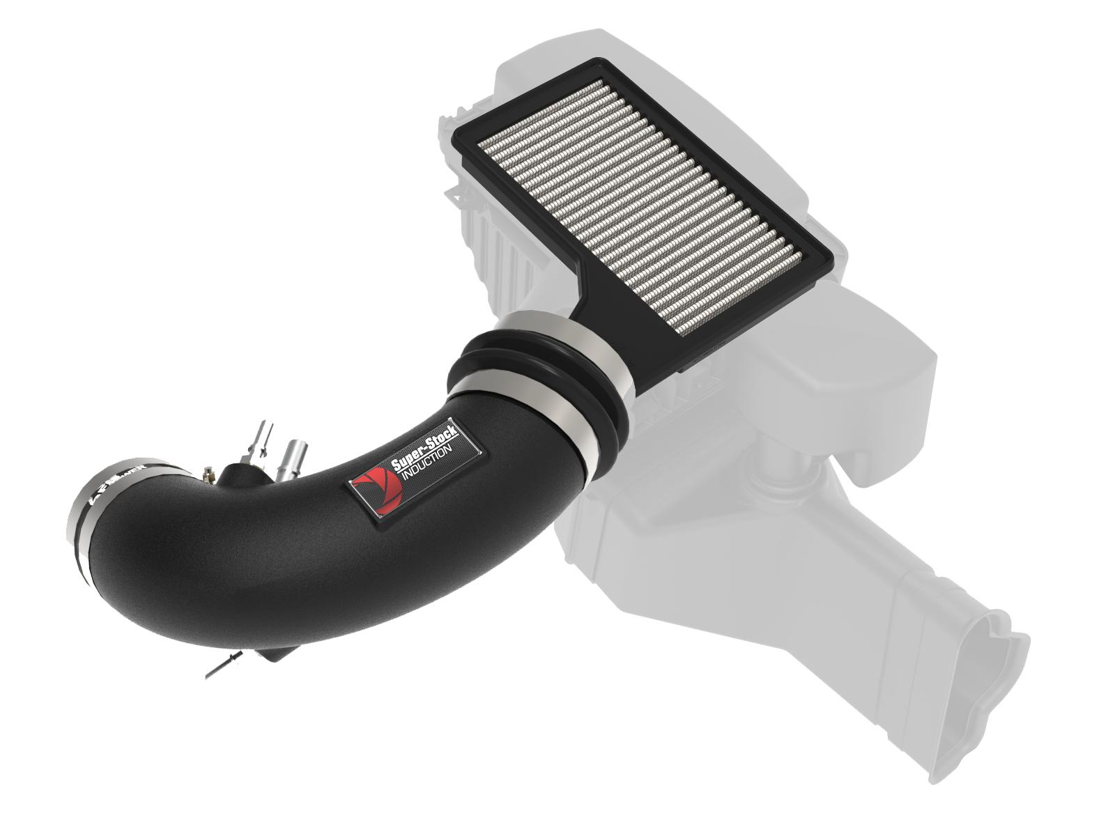 AFE Super Stock Induction System w/ Pro DRY S Media (Ford Mustang GT 15-17 V8-5.0L) - 55-10004D