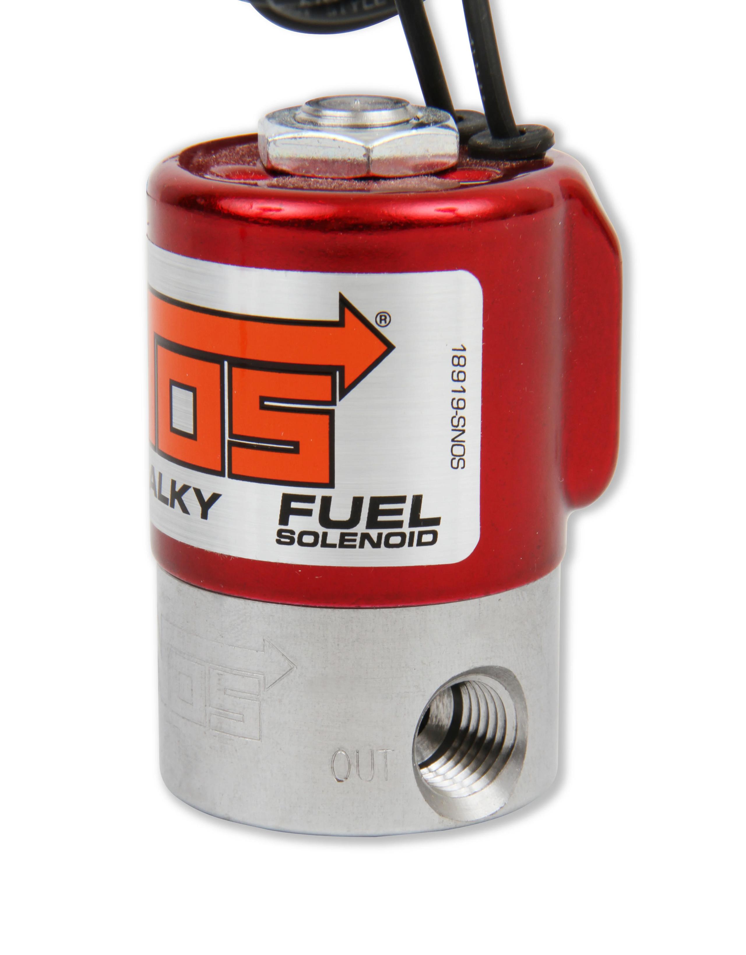 NOS  Fuel Solenoid - Red. - 18060NOS