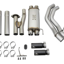 AFE 2017+ F-150 3.5L Ecoboost Raptor Stainless Steel Rebel Series 3" Cat-Back Exhaust System (Dual Side Exit-Black Tips)