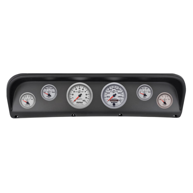 Autometer Ultra-Lite II Direct Fit Dash Kit 67-72 Ford F100 (2 x 3-3/8in. / 4 x 2-1/16in.)
