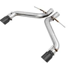 AWE Tuning 16-19 Chevrolet Camaro SS Axle-back Exhaust - Track Edition (Diamond Black Tips) - 3020-33053