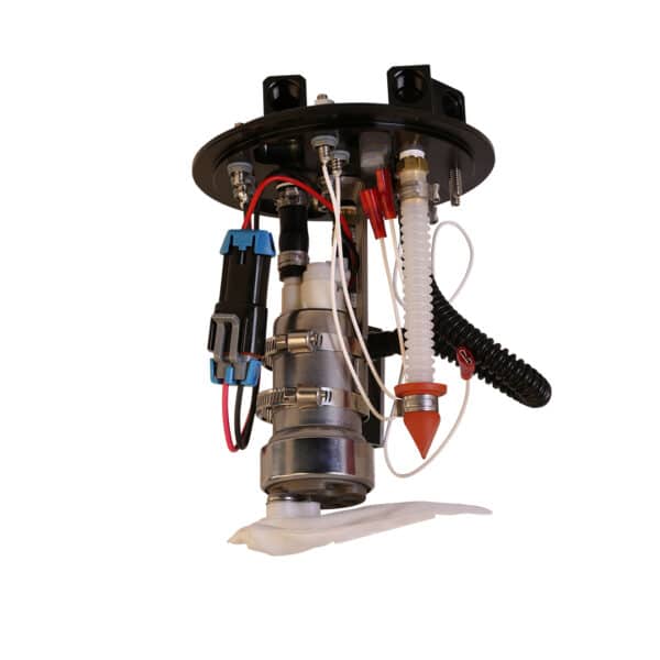 Aeromotive Fuel Pump, Single 450 Phantom, Direct Drop-In, 2008-2020 Subaru WRX/STI. Includes Apex Jet Siphon to Support factory jet-siphon transfer. Requires EFI bypass regulator, upgraded fuel filter, supply and return lines. Gas and e85 compatible - 180