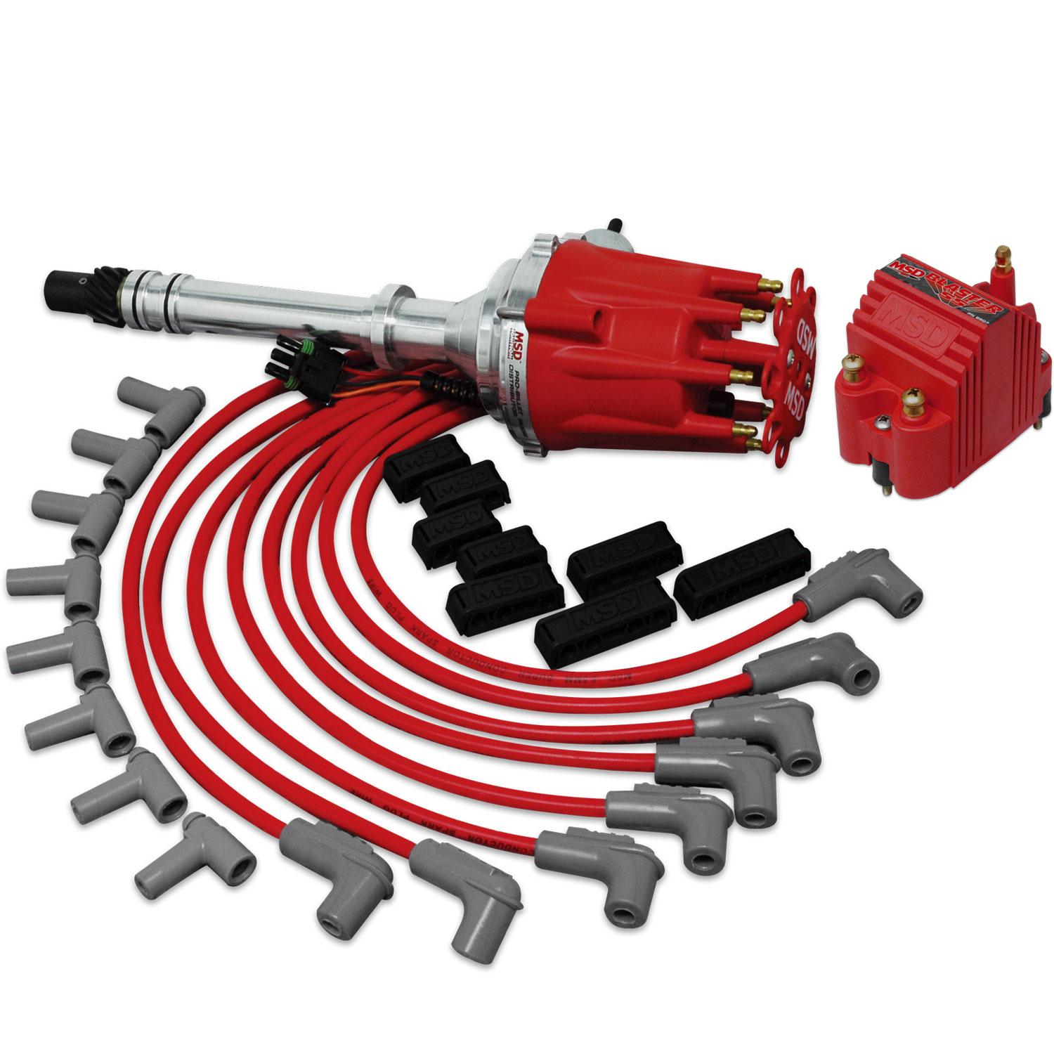 Msd 84741 Kit, Crate Engine Gm (Pn 8360, Pn 8207, Universal Wire Set)