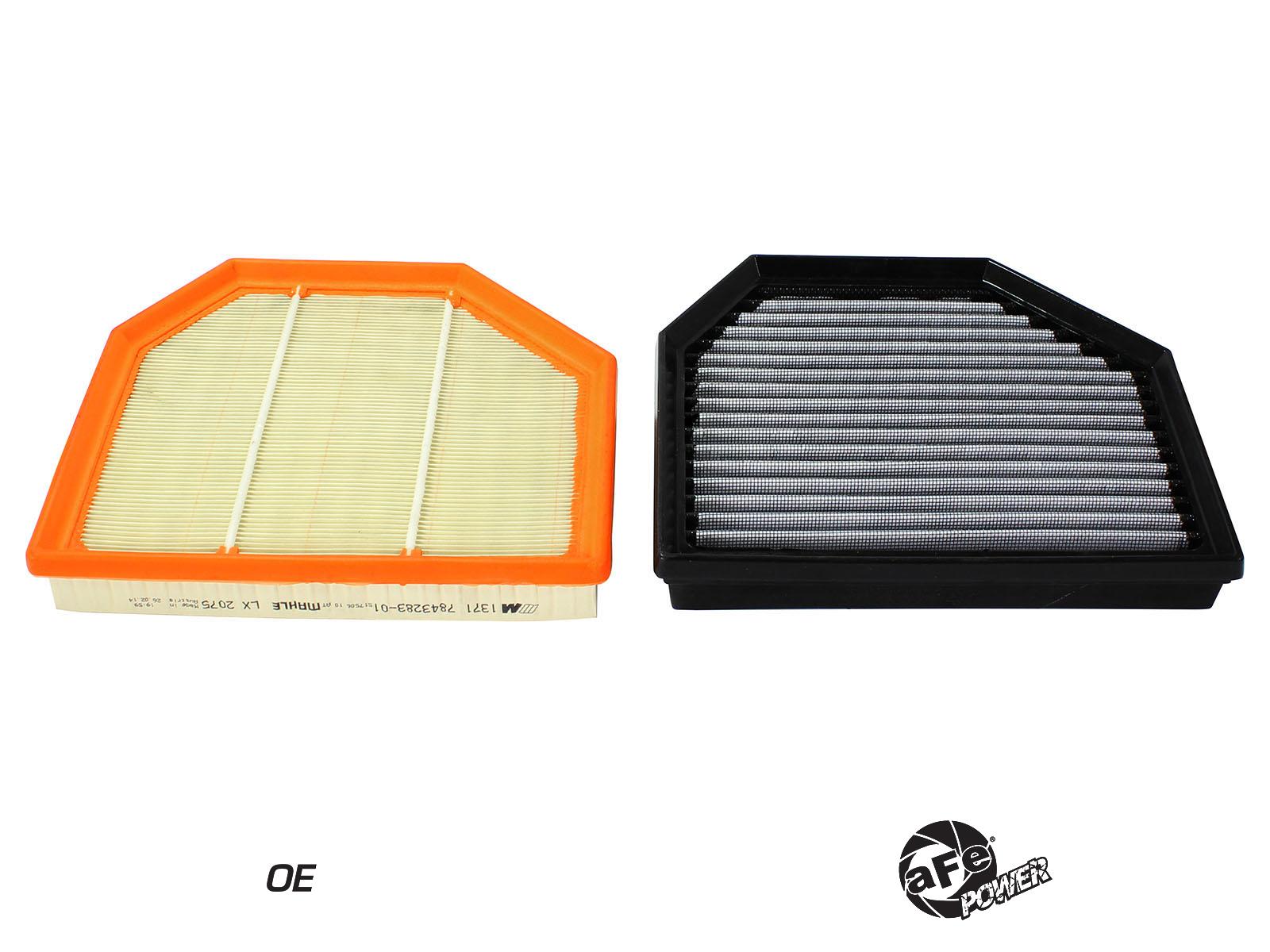 AFE Magnum FLOW OE Replacement Air Filter w/ Pro DRY S Media (2012-2021 M3, M5, M6, M6, M6 Gran Coupe, M4, M2) - 31-10238