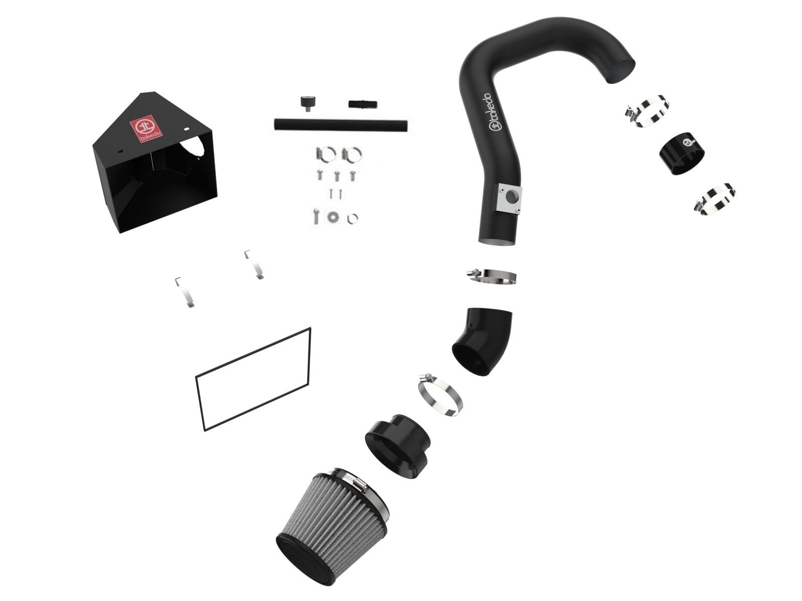 AFE Takeda Rapid Induction Cold Air Intake System w/ Pro DRY S Filter Subaru Outback 13-14 H4-2.5L - 56-20066D