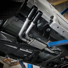 AFE Rebel Series 3 IN to 2-1/2 IN 409 Stainless Steel Cat-Back Exhaust w/ Black Tip - 49-44098-B