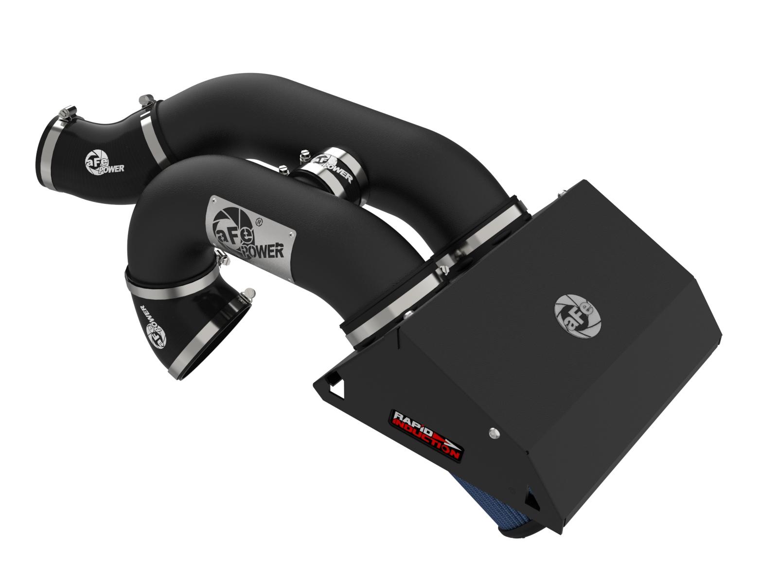 aFe Rapid Induction Cold Air Intake System - Pro 5R Filter (2021-2022 Ford F-150 Raptor V6-3.5L (tt)) - 52-10015R