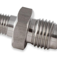 Earls Straight Stainless Steel An To Npt Adapter - Size: -4An Male To 1/16 In. Npt Male - Bagged Packaging - - SS981641ERL