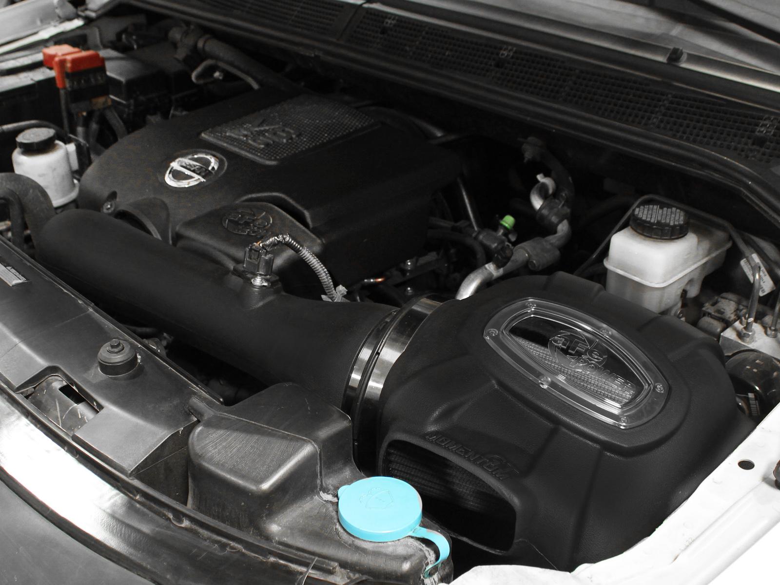 AFE Momentum GT Cold Air Intake System w/ Pro DRY S Media (2004-2015 Titan) - 51-76101