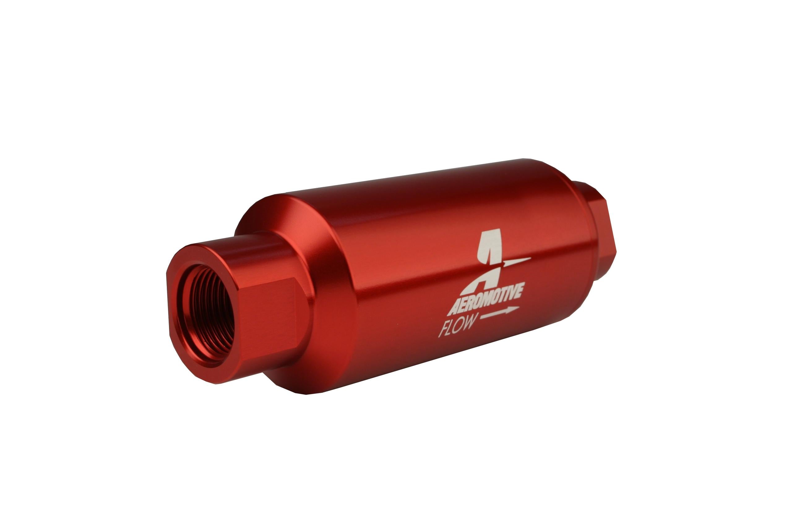 Aeromotive 40 Micron, Orb-10 Red Fuel Filter - 12335