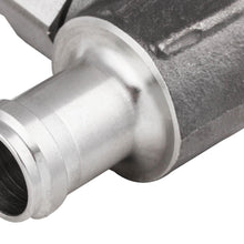Earls Stainless Steel 90 Deg. Npt Swivel Hose End - Fitting Size: 5/8 In. Male Npt Swivel To 1/2 In. Hose Barb - SS988410ERL