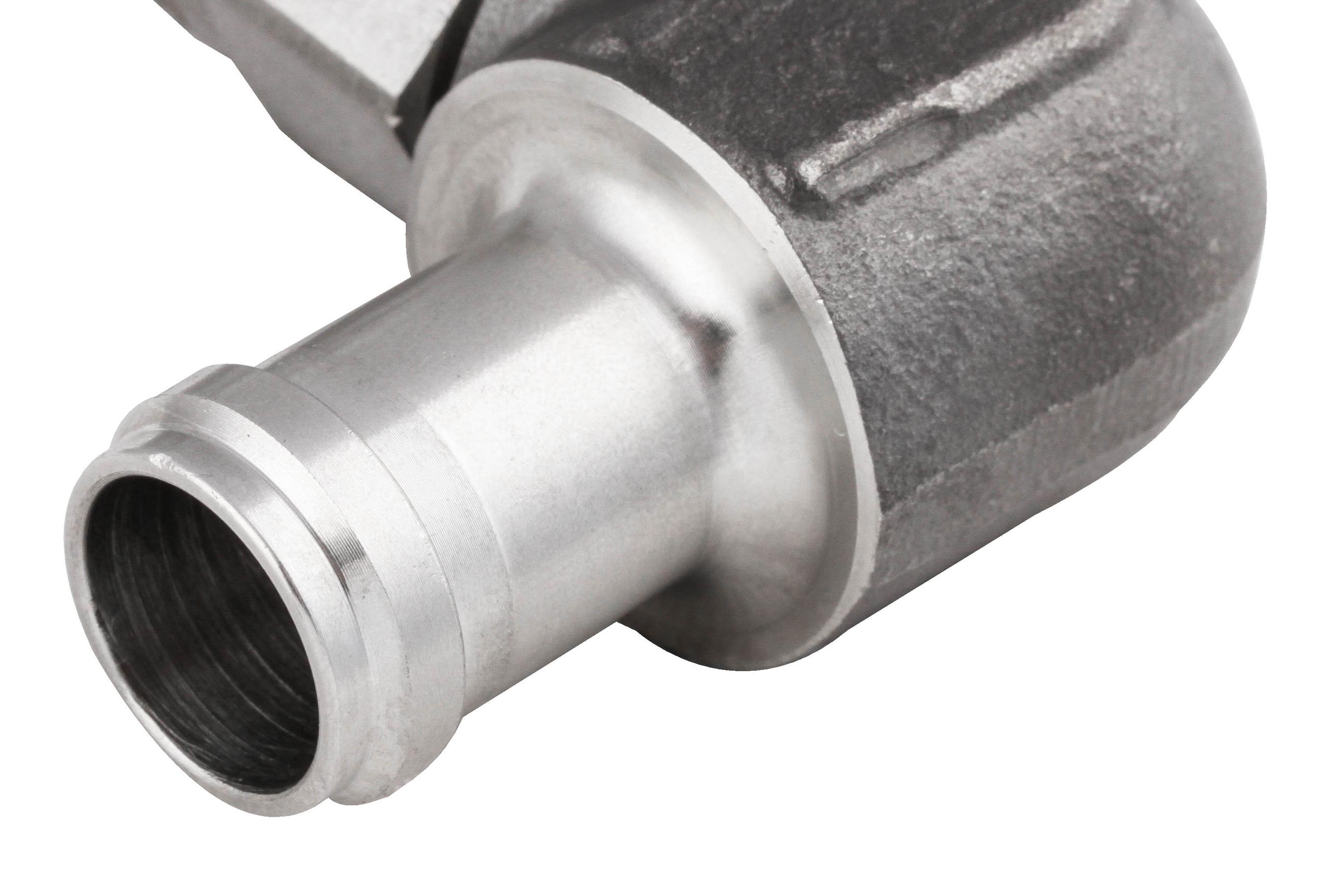 Earls Stainless Steel 90 Deg. Npt Swivel Hose End - Fitting Size: 5/8 In. Male Npt Swivel To 1/2 In. Hose Barb - SS988410ERL