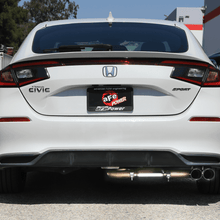 AFE Takeda 2-1/2 IN to 3 IN 304 Stainless Steel Cat-Back Exhaust w/ Polished Tips (2022-2025 Civic Sport) - 49-36631-P