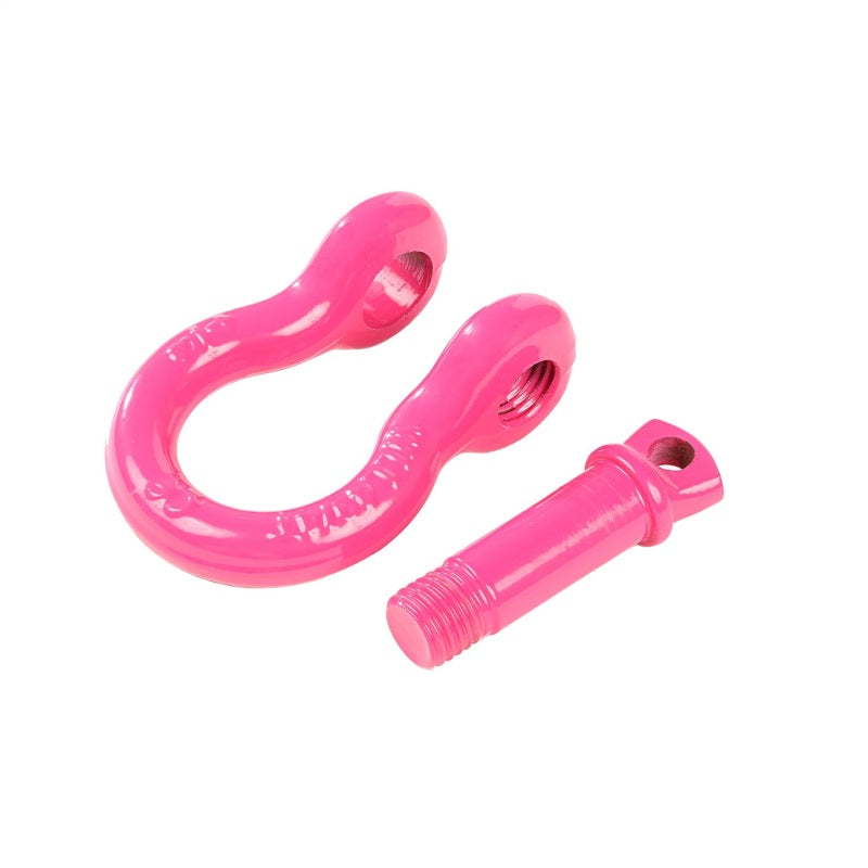Rugged Ridge D-Ring Shackle 3/4 Inch 9500 Lb Pink - 11235.23