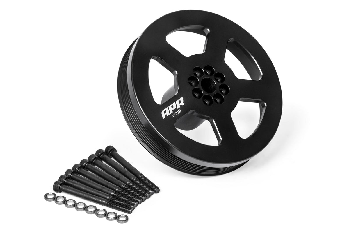 APR CRANK PULLEY UPGRADE, 3.0T, 187MM - MS100133