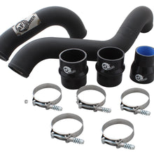 AFE BladeRunner 3 IN Aluminum Hot Charge Pipe Black (2011-2016 Silverado 2500 HD, Silverado 3500 HD, Sierra 2500 HD, Sierra 3500 HD) - 46-20119
