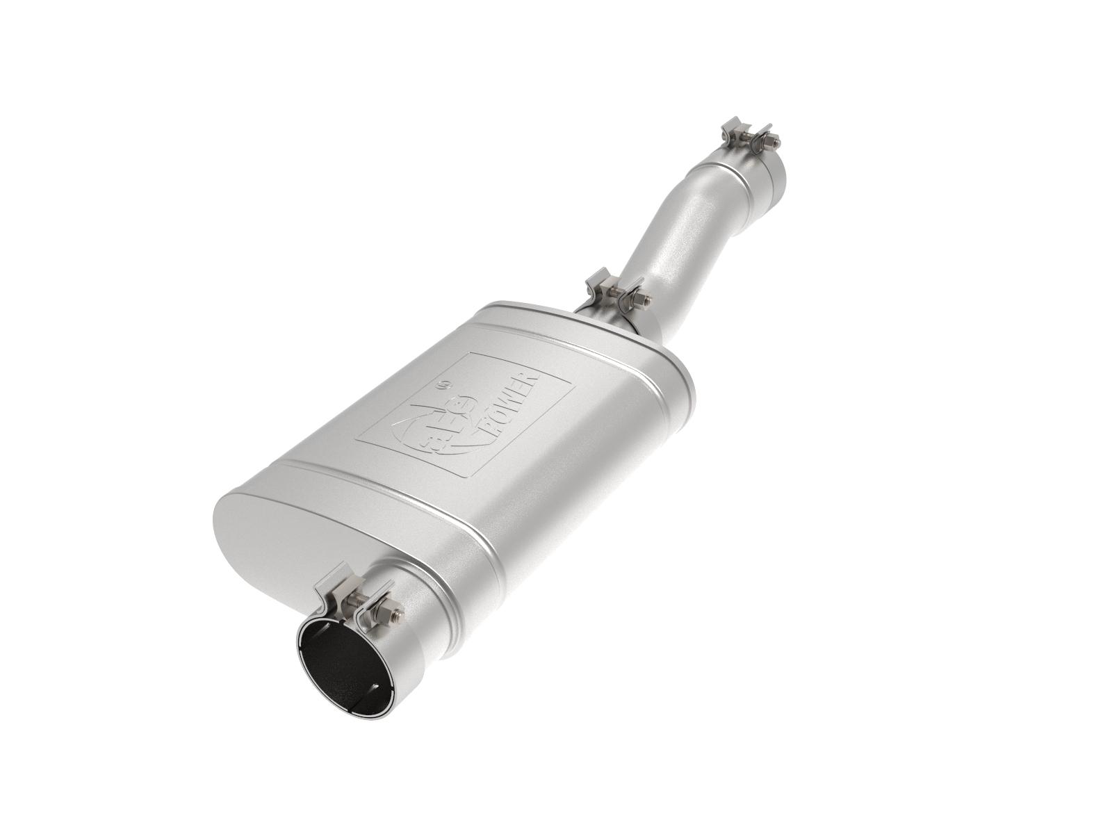 AFE Apollo GT Series 409 Stainless Steel Muffler Upgrade Pipe (GM Silverado/Sierra 1500 19-20 V8-5.3L) - 49C44121