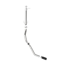 AFE Apollo GT Series 3-1/2 IN 409 SS Axle-Back Exhaust System w/ Black Tip (Ford F-250/F-350 17-20 V8-6.2/7.3L) - 49-43116NM-B