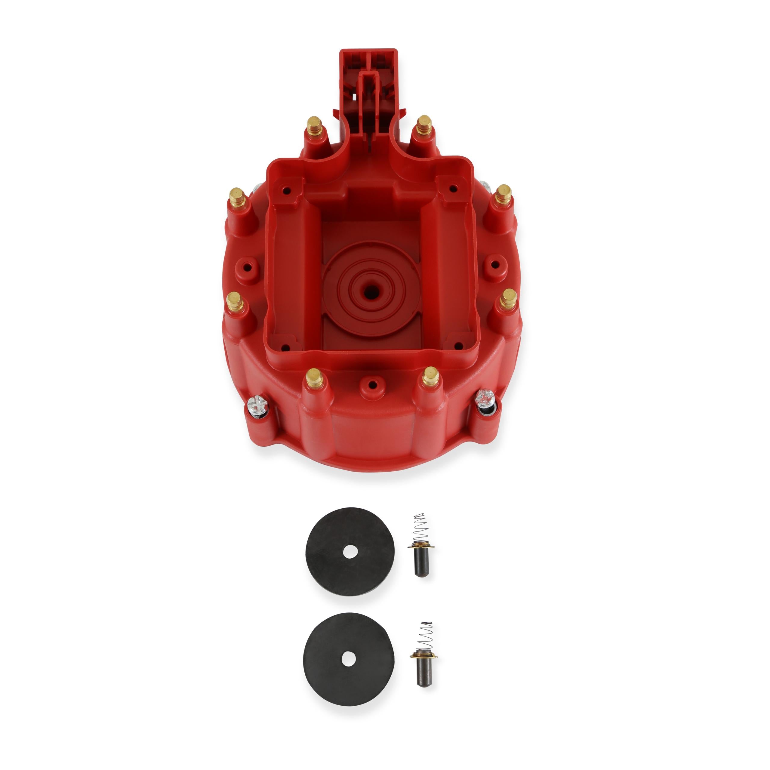 Msd 8411 Distributor Cap, Gm Hei, Red