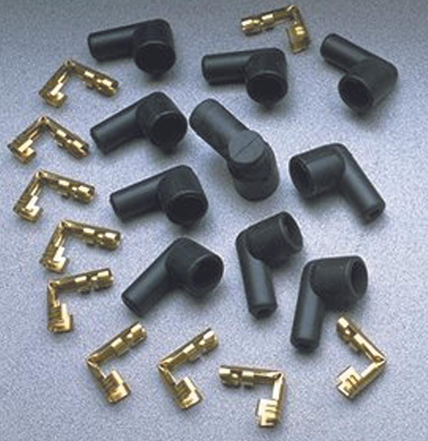 TAYLOR CABLE Socket Dist Boot/Tml Kit 90 deg 7-9mm - 46057