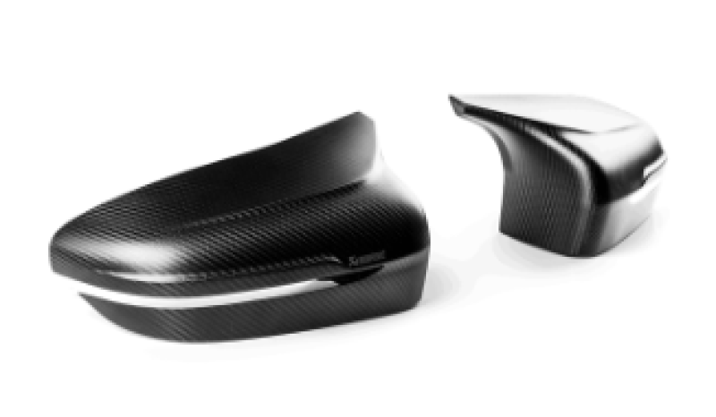 Akrapovic 2018-2020 BMW Carbon Fiber Mirror Cap Set - Matte. (2018-2021 M5, M8, M8 Gran Coupe) - WM-BM/CA/3/M