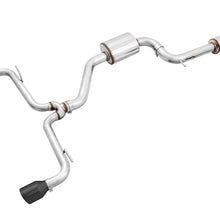 AWE Tuning VW MK7 GTI Touring Edition Exhaust - Diamond Black Tips - 3015-33050