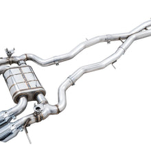 AWE SwitchPath  Catback Exhaust - Chrome Silver Tips (2021+ BMW G8X M3 / M4) - 3025-43480