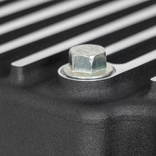 aFe POWER Pro Series Engine Oil Pan Black w/ Machined Fins (2011-2021 F-250 Super Duty, F-350 Super Duty) - 46-70322