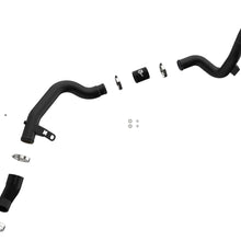 AFE BladeRunner 2-1/4 IN to 2-1/2 IN Aluminum Hot Charge Pipe Black (2019-2022 Veloster N) - 46-20768-B
