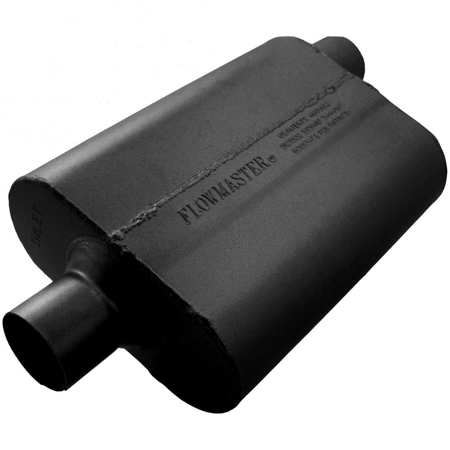 Flowmaster 40 Series Muffler - 2.50" IN(C)/OUT(O) - Aggressive Sound