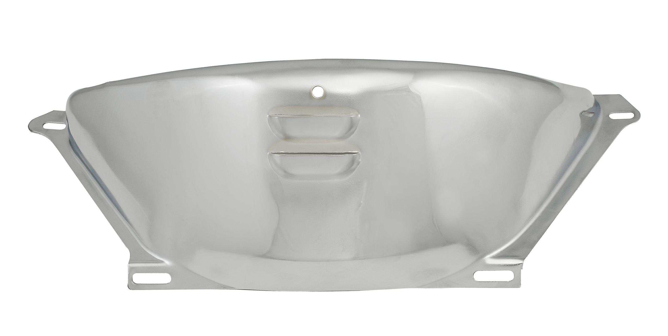 Mr. Gasket Transmission Dust Cover - Chrome.  - 5135