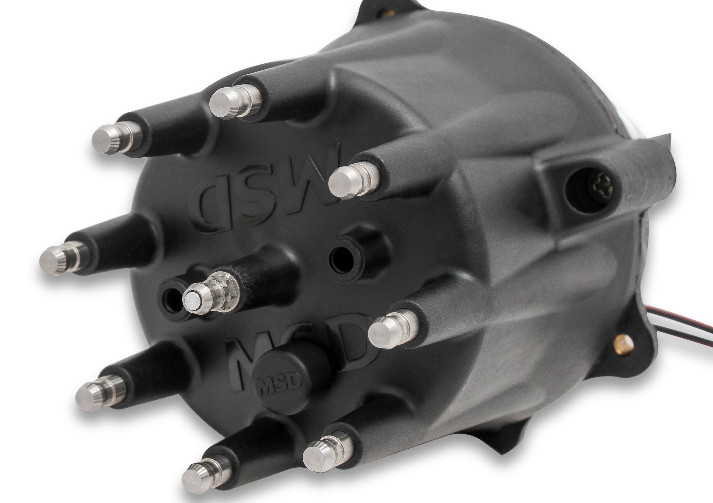 Black Chrysler 318-360 Pro-Billet Distributor.  - 85345
