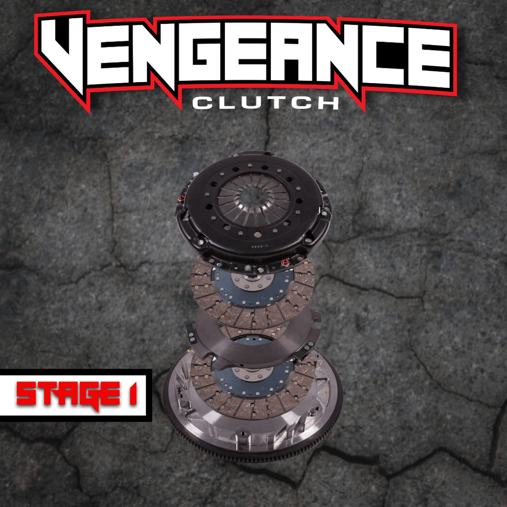 Vengeance Stage 1 Clutch S197/S550 Organic Twin Disc (2011 - 2017 Ford Mustang 5.0) - DM1-07-04