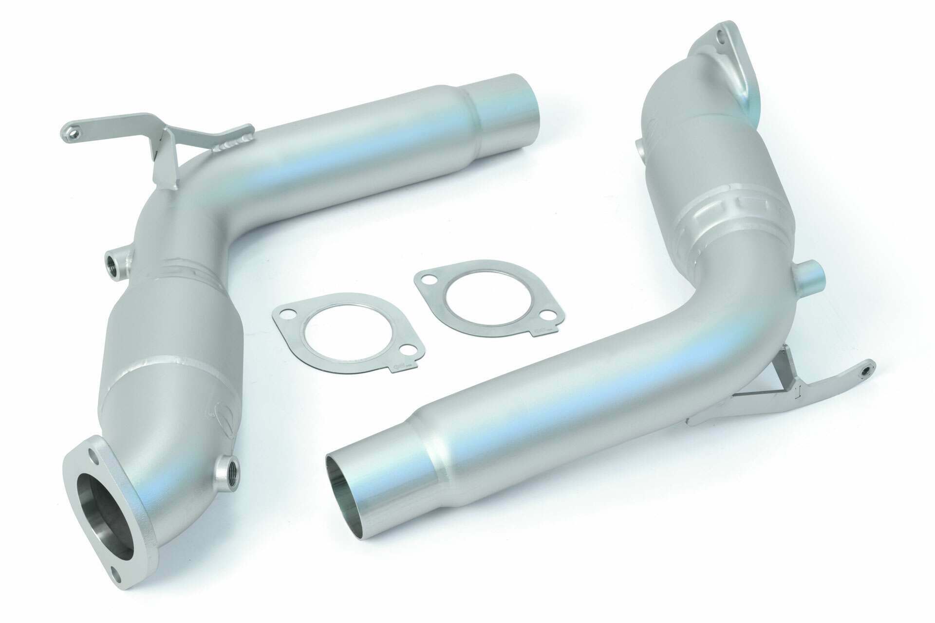 CP-E QKspl Cast Bellmouth Downpipe - High Flow Cat (2020-2024 Explorer ST) - FDDP00022T