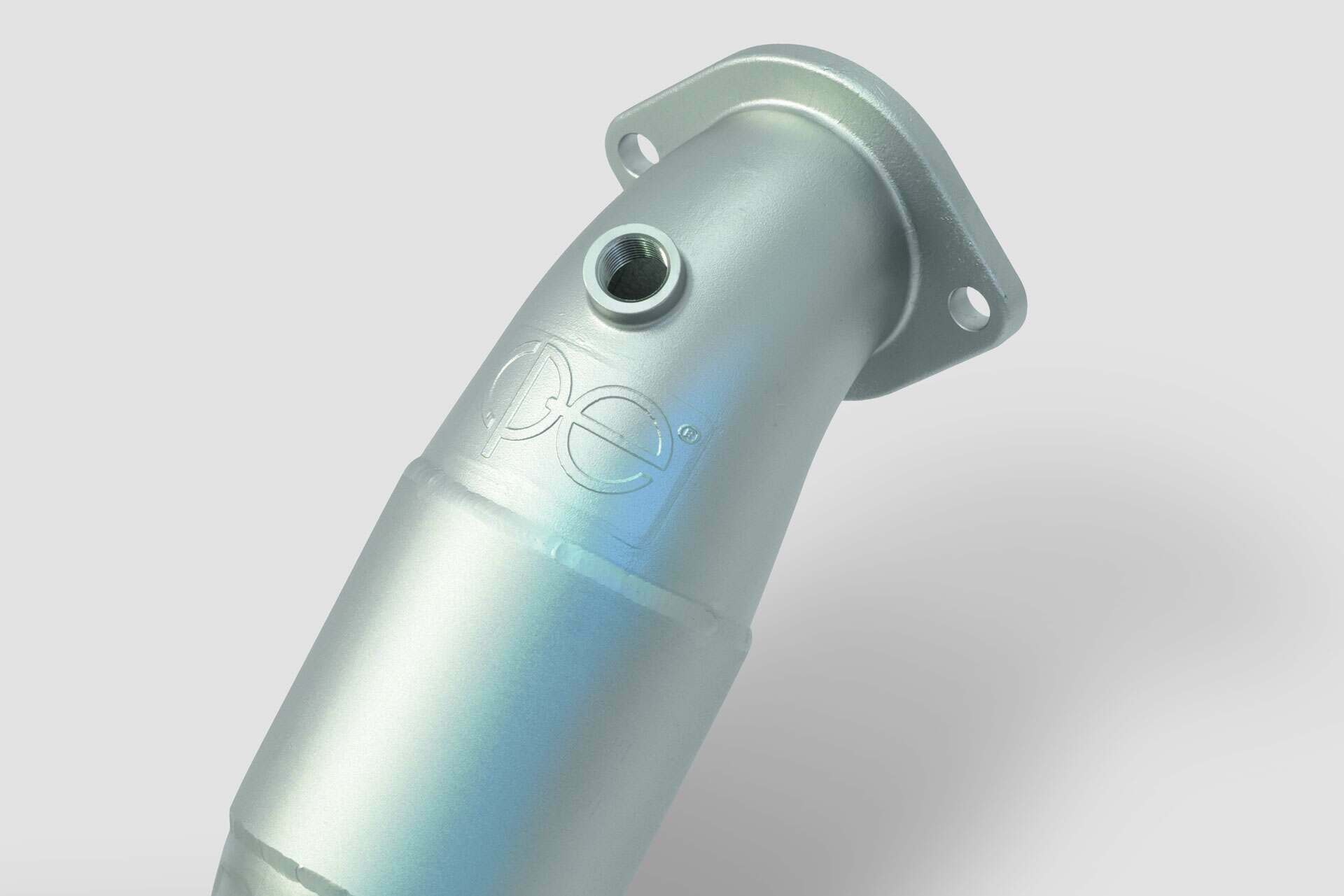CP-E QKspl Cast Bellmouth Downpipe - High Flow Cat (2020-2024 Explorer ST) - FDDP00022T