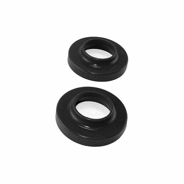 Rugged Ridge Suspension Coil Spring Isolator Kit Black; 97-06 Jeep Wrangler Tj - 1-1701BL