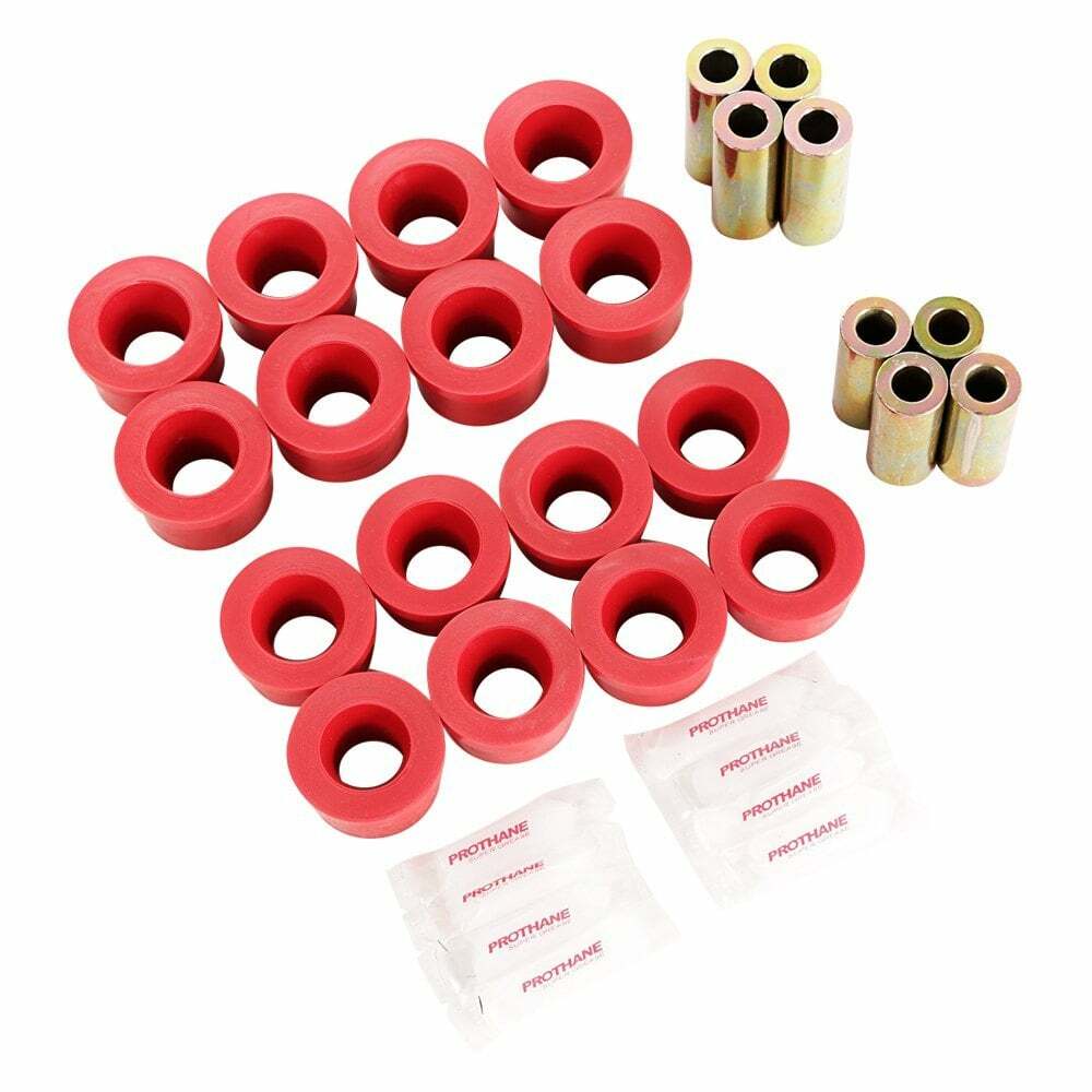 Rugged Ridge Suspension Control Arm Bushing Kit Rear Polyurethane; 07-18 Jk/Jku - 1-302