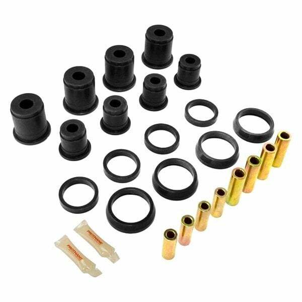 Rugged Ridge Suspension Leaf Spring Shackle Bushing Kit Black; 55-75 Jeep Cj5 - 1-805BL