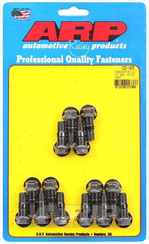 ARP HEADER STUD KIT 3/8, 14PC HEX - 100-1405