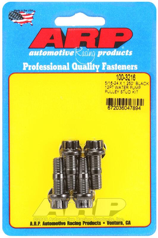 ARP 5/16-24 X 1.250"" BLACK 12PT WA - 100-3216