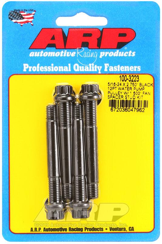 ARP 5/16-24 X 2.750"" BLACK 12PT WA - 100-3223