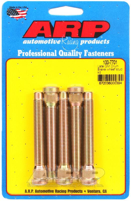 ARP 7/16-20 LATE GM WHEEL STUD KIT - 100-7701